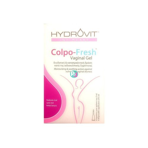  Hydrovit Intimcare Colpo-Fresh Vaginal Gel 6 x 5ml